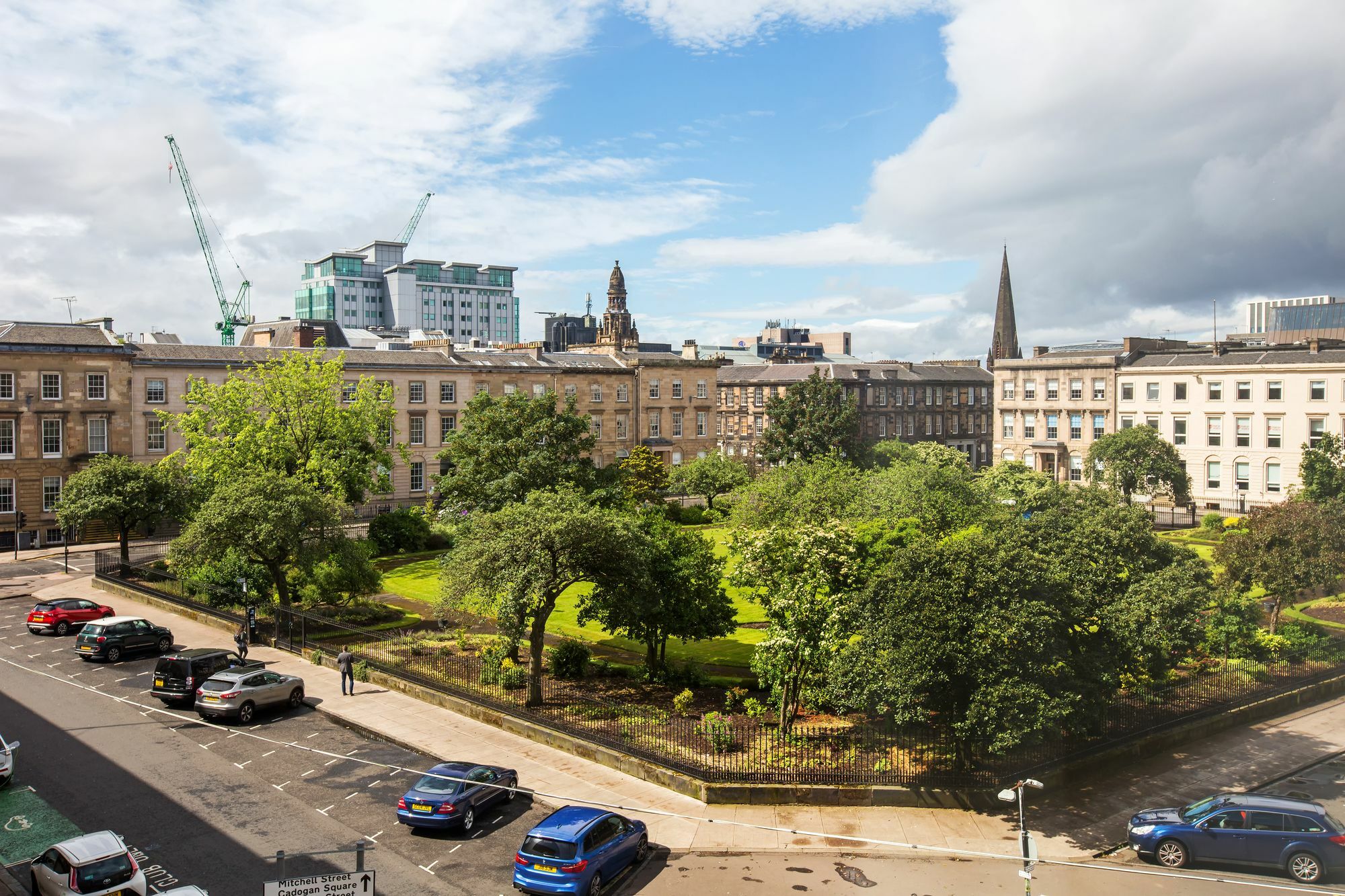 Blythswood Square Apartments 글라스고 외부 사진